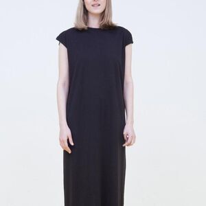 NEW EFashion Sleeveless Black Maxi Dress